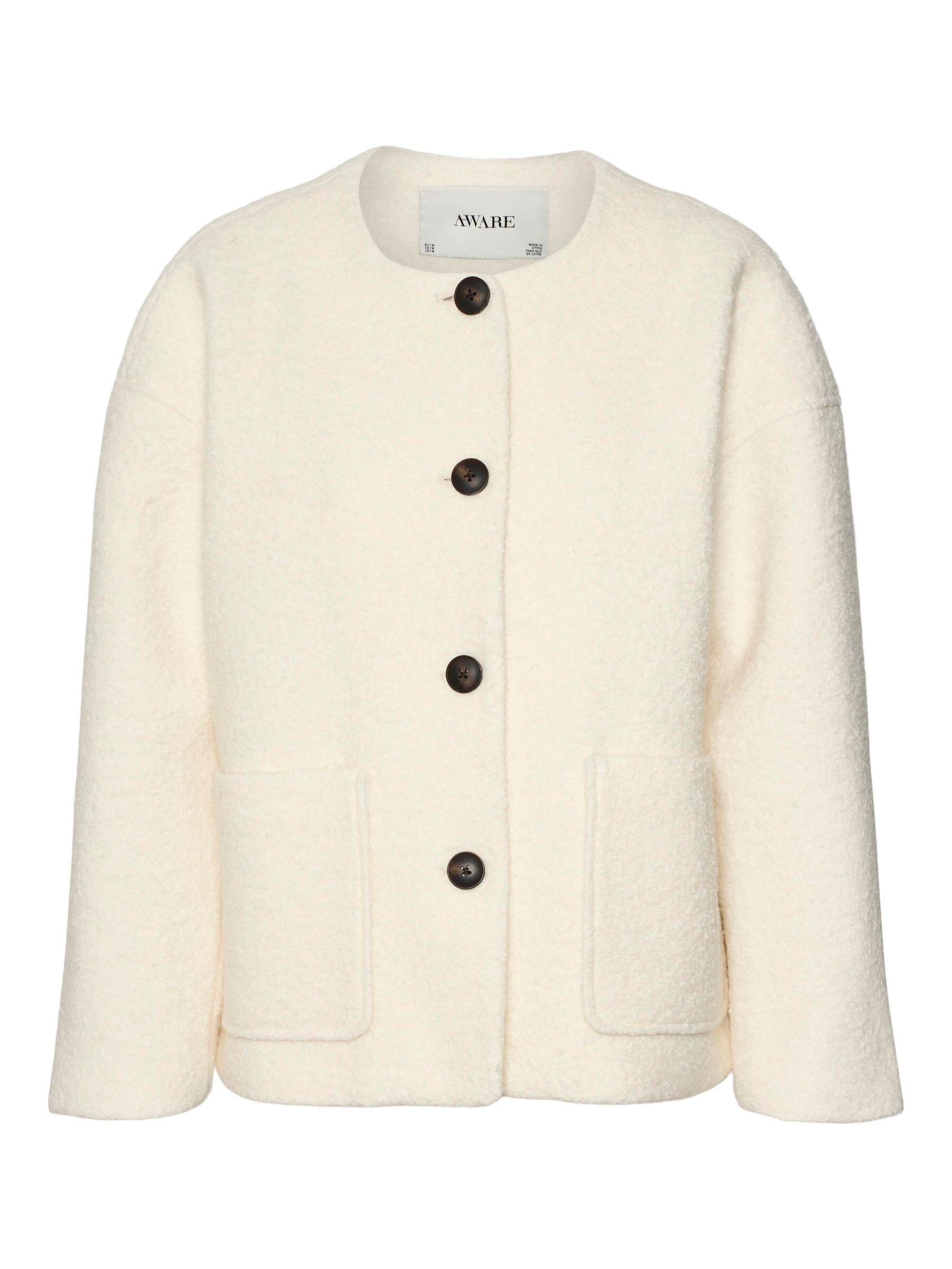 VERO MODA - Jacken outdoor Weiblich snow white - Gr. - L von VERO MODA