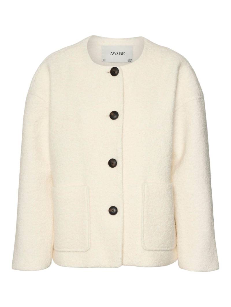 VERO MODA - Jacken outdoor Weiblich snow white - Gr. - L von VERO MODA