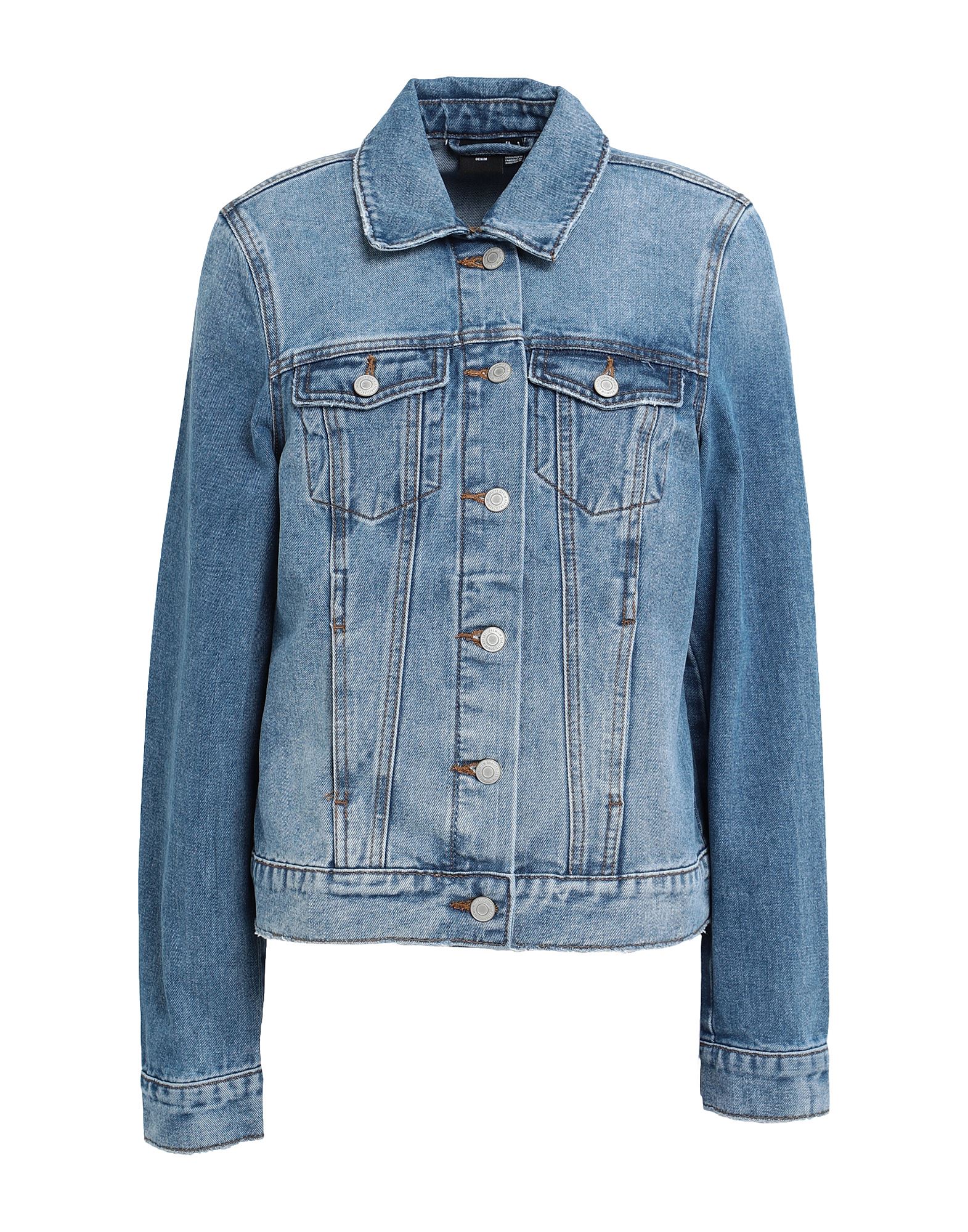 VERO MODA Jeansjacke/-mantel Damen Blau von VERO MODA