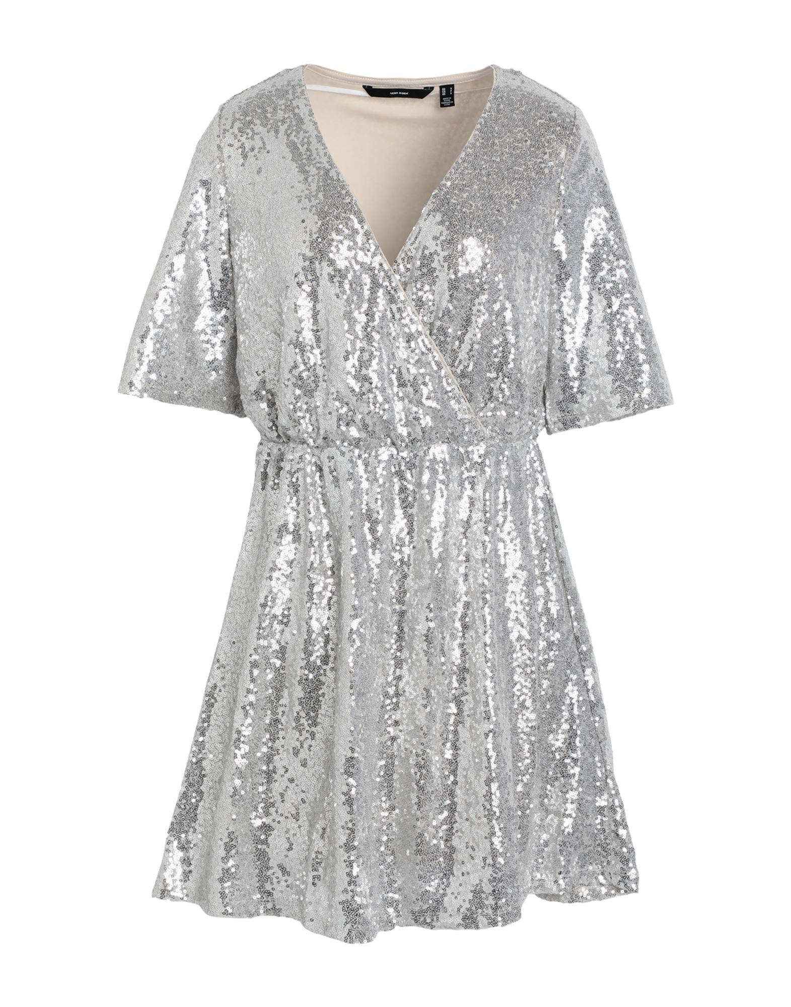 VERO MODA Mini-kleid Damen Silber von VERO MODA