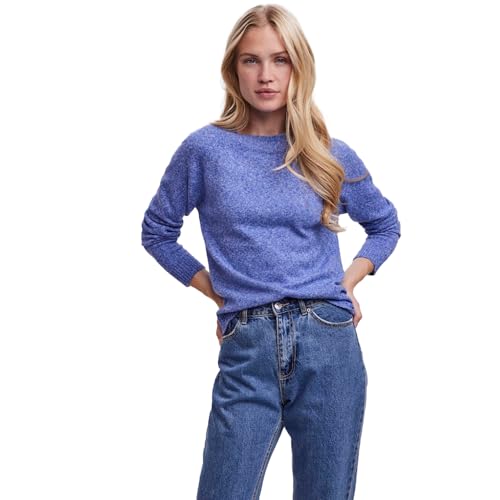 VERO MODA Pullover Damen,Surf The Web/Detail:Melange,XXL von VERO MODA