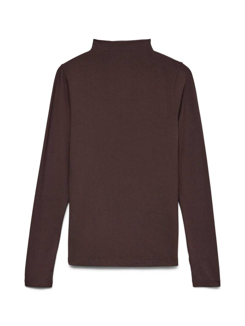 VERO MODA - Shirts Weiblich chocolate plum - Gr. - L von VERO MODA