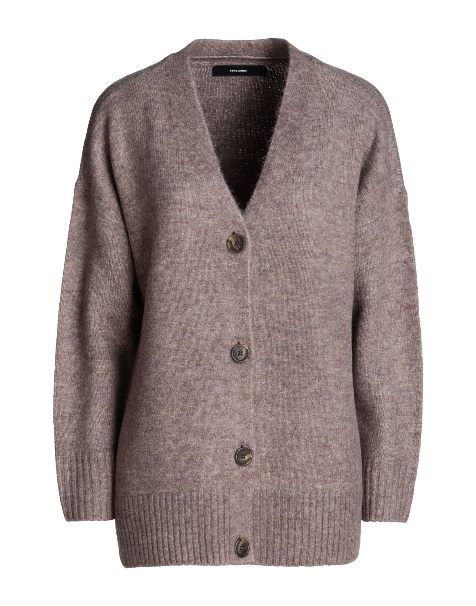 VERO MODA Strickjacke Damen Hellbraun von VERO MODA