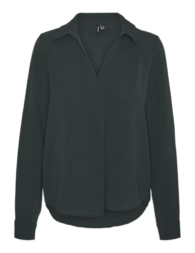 VERO MODA VMALVA L/S Collar TOP WVN GA von VERO MODA