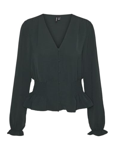VERO MODA VMALVA L/S Smock TOP WVN GA von VERO MODA