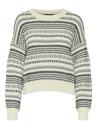 VERO MODA VMAMAZING LS O-Neck Stitch Pull. GA Boo von VERO MODA