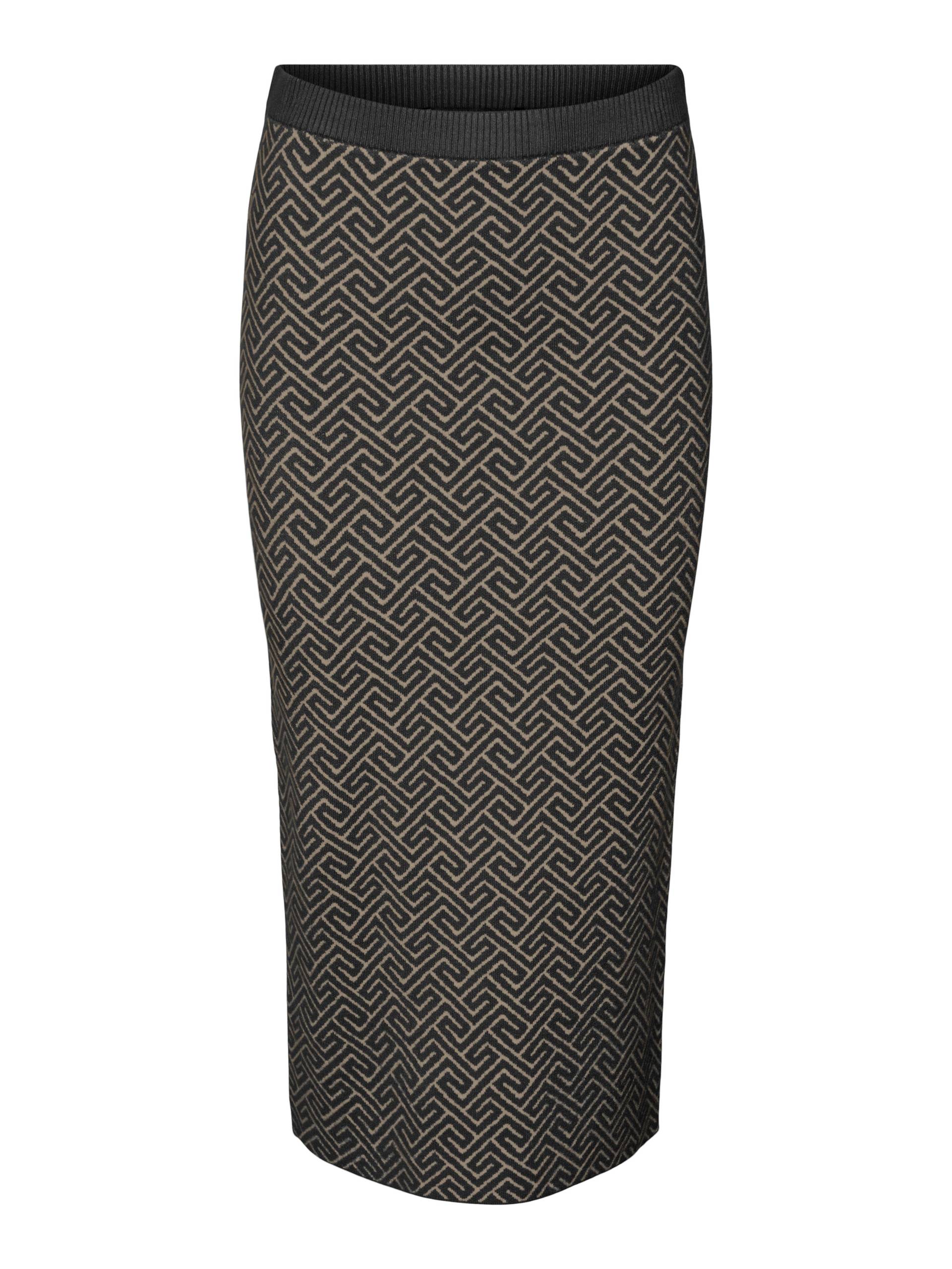 VERO MODA - VMARIA ART NW PENCIL SKIRT REP black - Gr. - S von VERO MODA