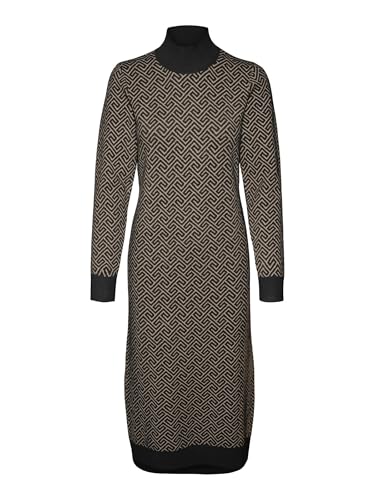 VERO MODA VMARIA Art LS HIGH-Neck Calf Dress GA von VERO MODA