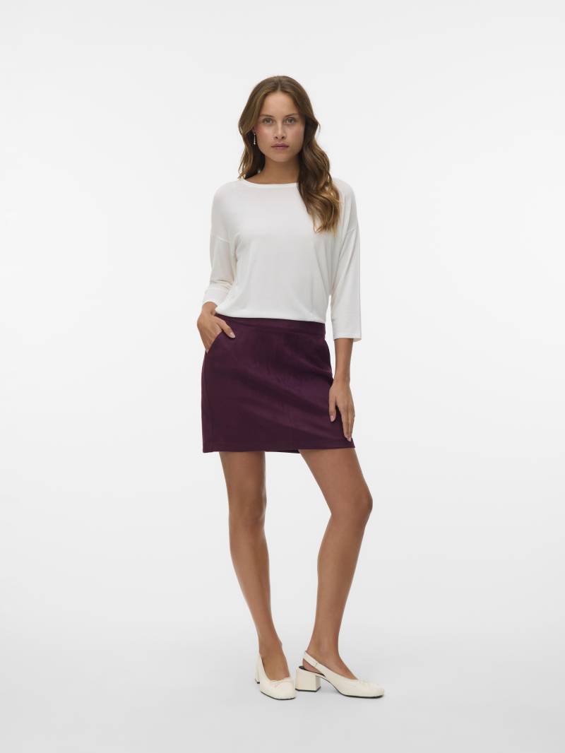 VERO MODA - VMAVA 3/4 TOP JRS NOOS snow white - Gr. - S von VERO MODA