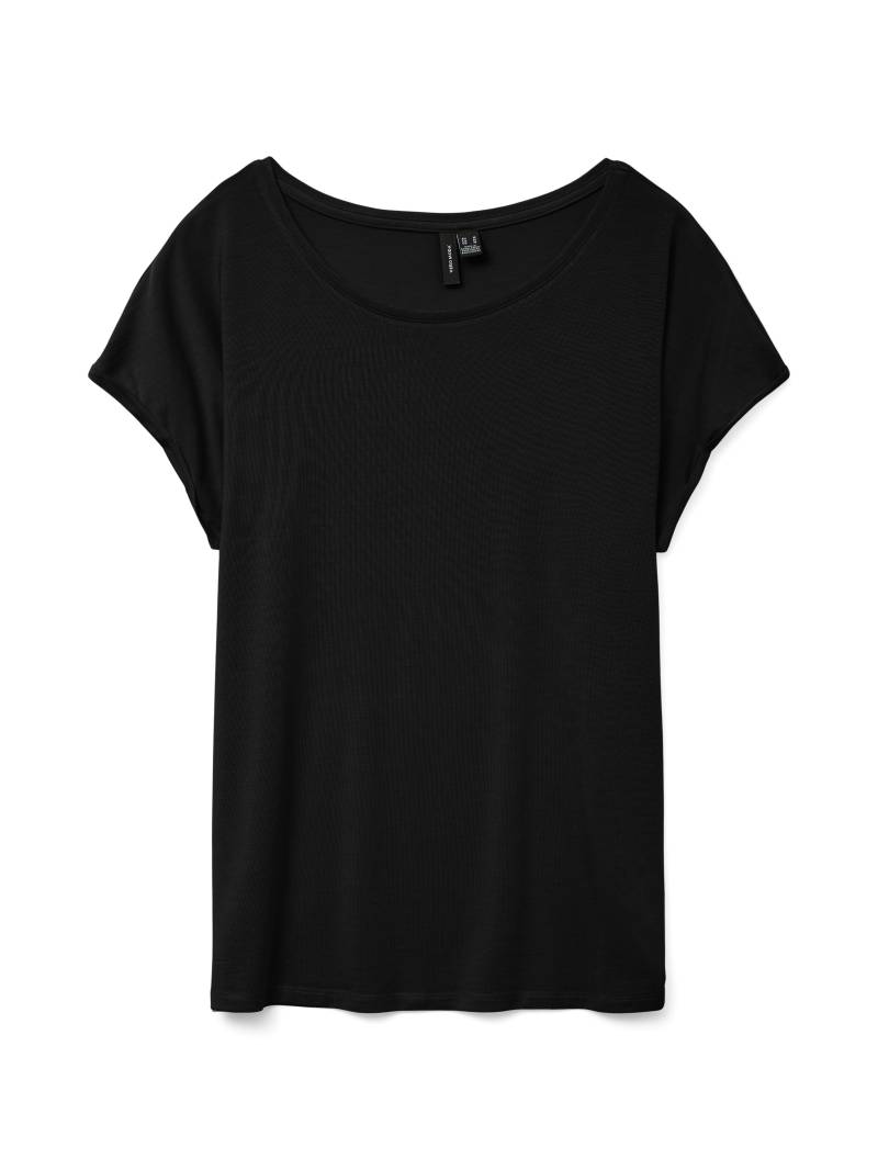 VERO MODA - VMAVA PLAIN SS TOP JRS NOOS black - Gr. - XL von VERO MODA