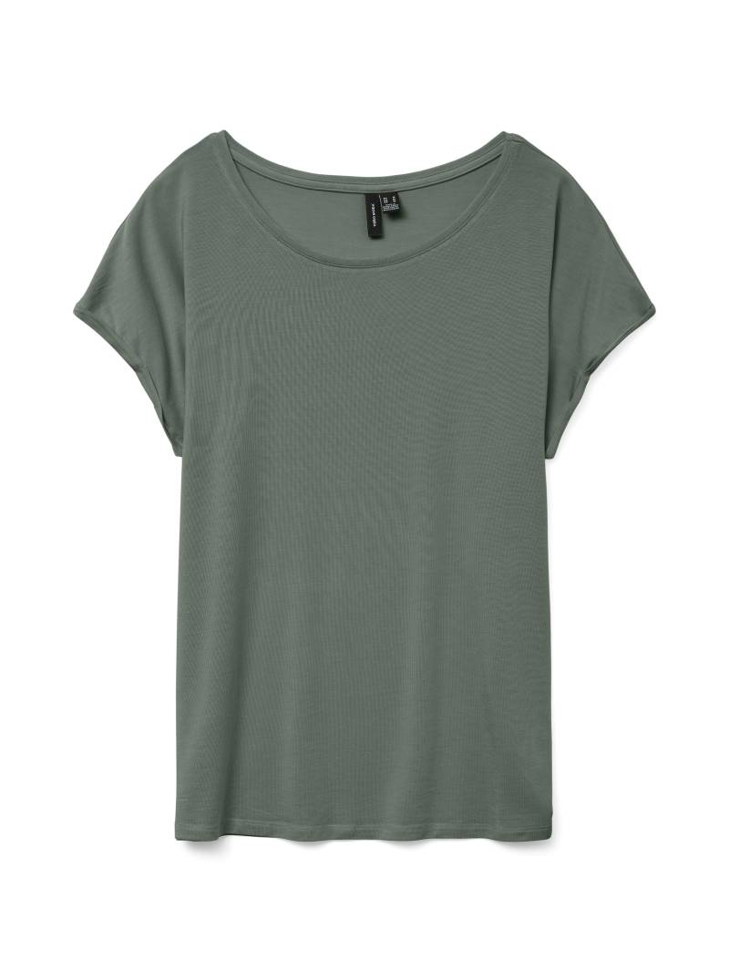 VERO MODA - VMAVA PLAIN SS TOP JRS NOOS laurel wreath - Gr. - XS von VERO MODA