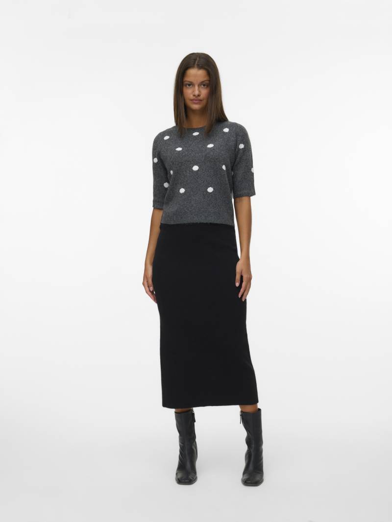 VERO MODA - VMBRISA NW 7/8 SKIRT black - Gr. - M von VERO MODA
