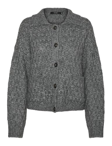 VERO MODA VMCARLIE LS Polo Neck Cardigan GA von VERO MODA