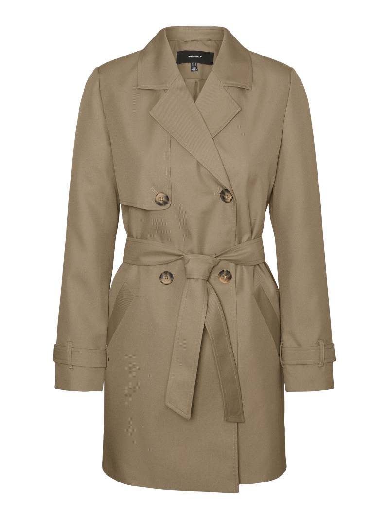 VERO MODA - VMCELESTE 3/4 TRENCHCOAT NOOS tigers eye - Gr. - L von VERO MODA