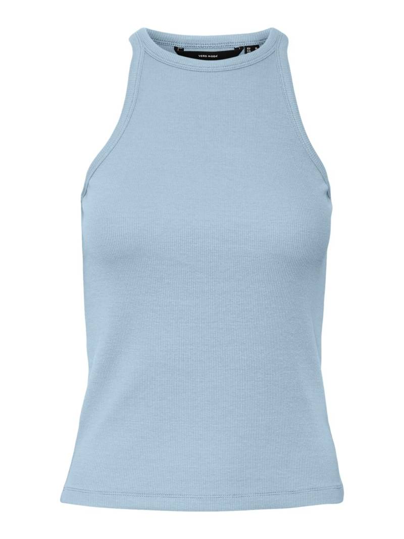 VERO MODA - VMCHLOE SHORT TANK TOP JRS NOOS cool blue - Gr. - L von VERO MODA