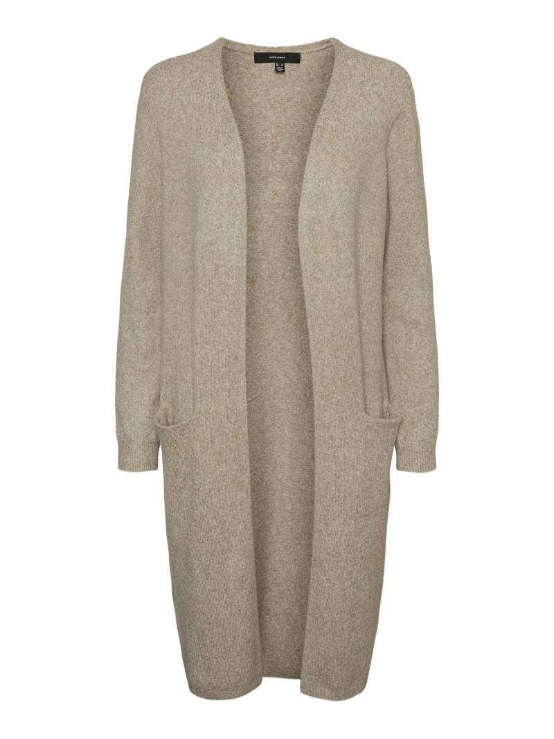 VERO MODA - VMDOFFY LS LONG OPEN CARDIGAN GA NOOS sepia tint - Gr. - S von VERO MODA