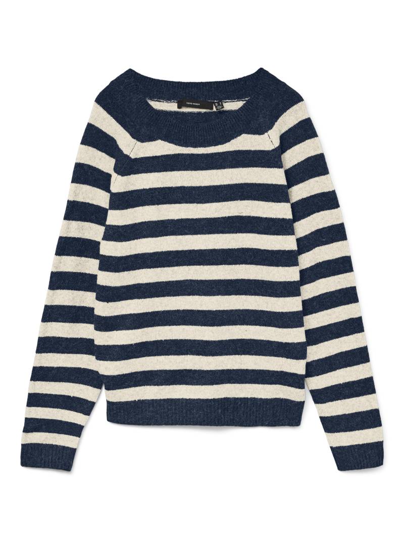 VERO MODA - VMDOFFY LS O-NECK BLOUSE GA NOOS navy blazer - Gr. - XS von VERO MODA