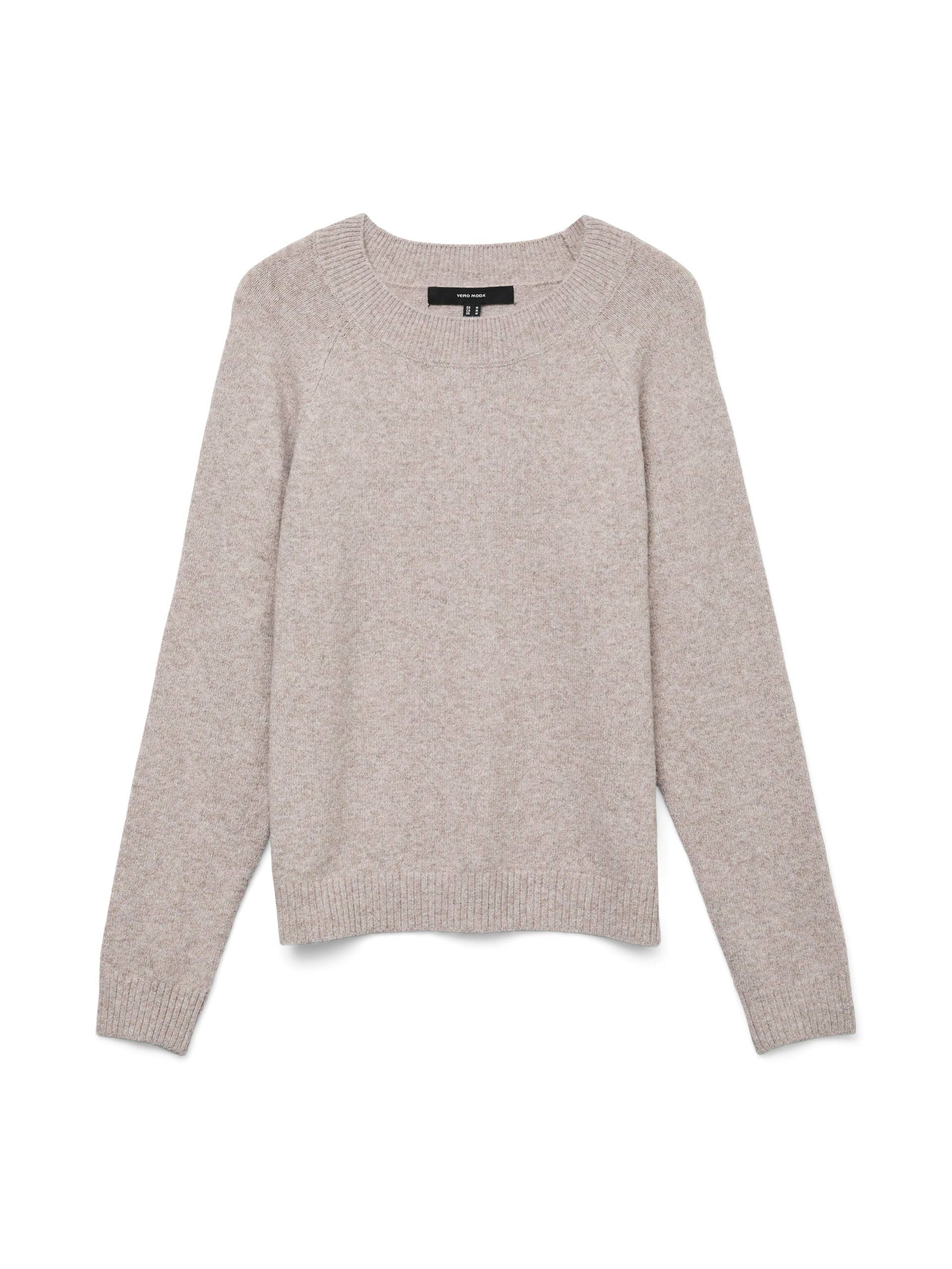 VERO MODA - VMDOFFY LS O-NECK BLOUSE GA NOOS woodrose - Gr. - XS von VERO MODA