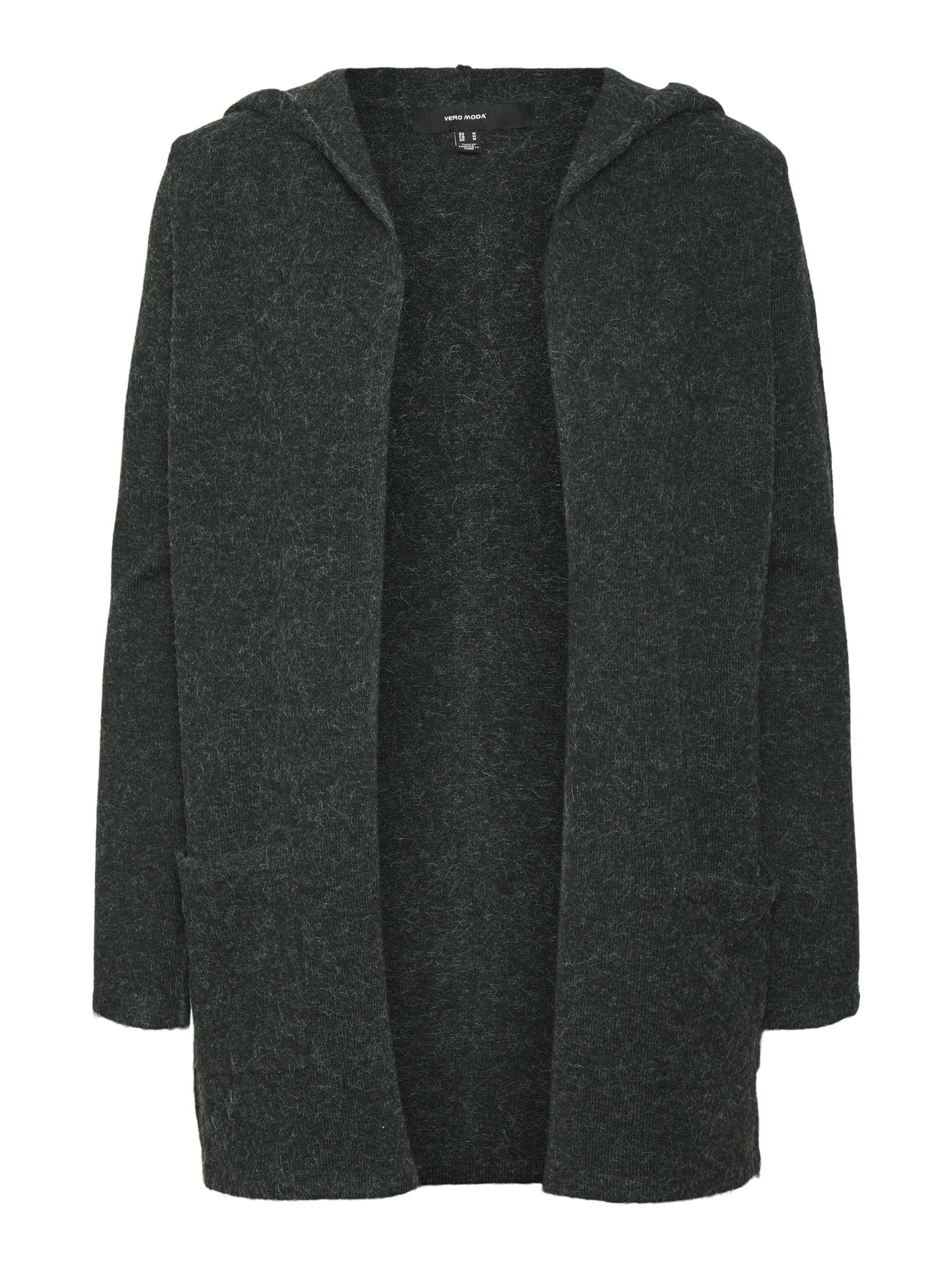 VERO MODA - VMDOFFY LS OPEN HOOD CARDIGAN GA NOOS pine grove - Gr. - M von VERO MODA