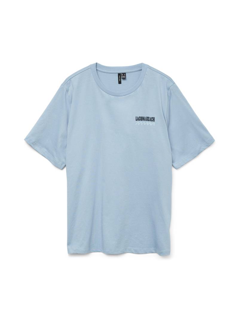 VERO MODA - VMDORIS CATY SS TOP BOX JRS GA glacier lake - Gr. - XS von VERO MODA