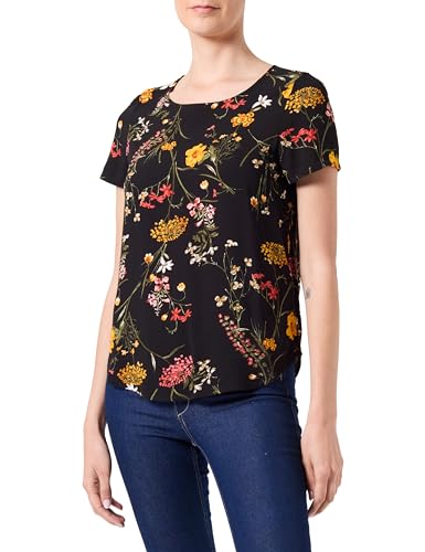 VERO MODA VMEASY Joy S/S TOP WVN GA von VERO MODA