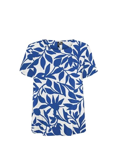 VERO MODA VMEASY Joy S/S TOP WVN GA von VERO MODA