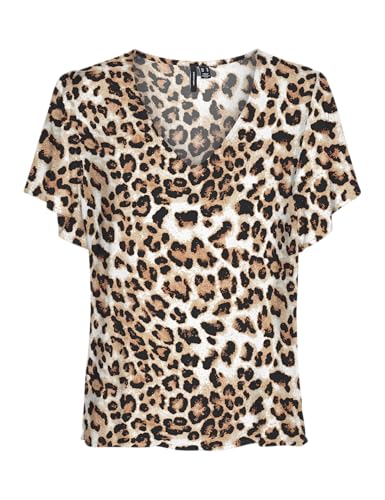 VERO MODA VMEASY Joy V-Neck SS Blouse WVN GA von VERO MODA