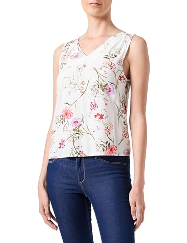VERO MODA VMEASY Joy S/L V-Neck TOP WVN GA von VERO MODA