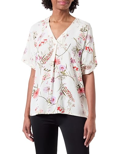 VERO MODA VMEASY Joy SS V-Neck TOP WVN GA von VERO MODA