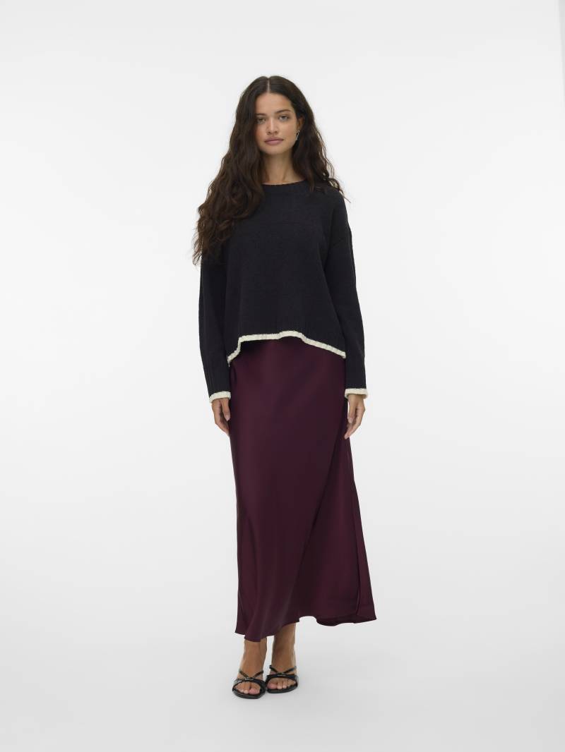 VERO MODA - VMELENA HW SKIRT WVN winetasting - Gr. - XS von VERO MODA