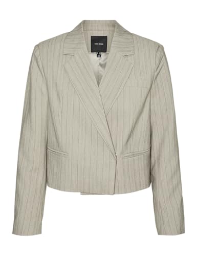 VERO MODA VMELI LS Cropped Herringbone Blazer von VERO MODA