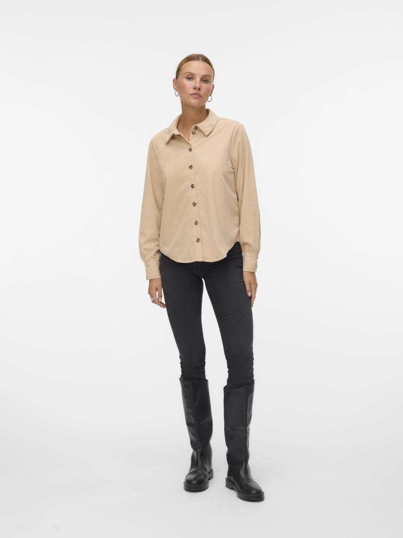 VERO MODA - VMELLY L/S SHIRT WVN GA - Gr. - L von VERO MODA