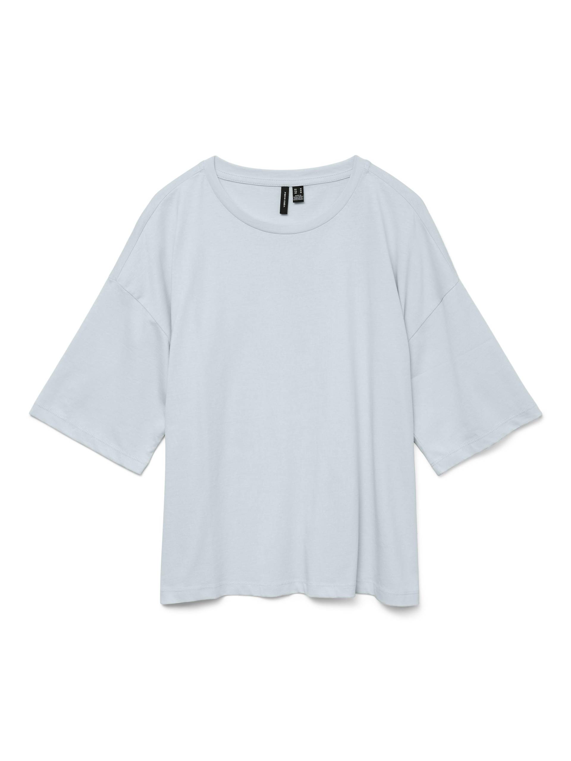 VERO MODA - VMELY KELLY SS TOP BOX JRS GA ice water - Gr. - M von VERO MODA