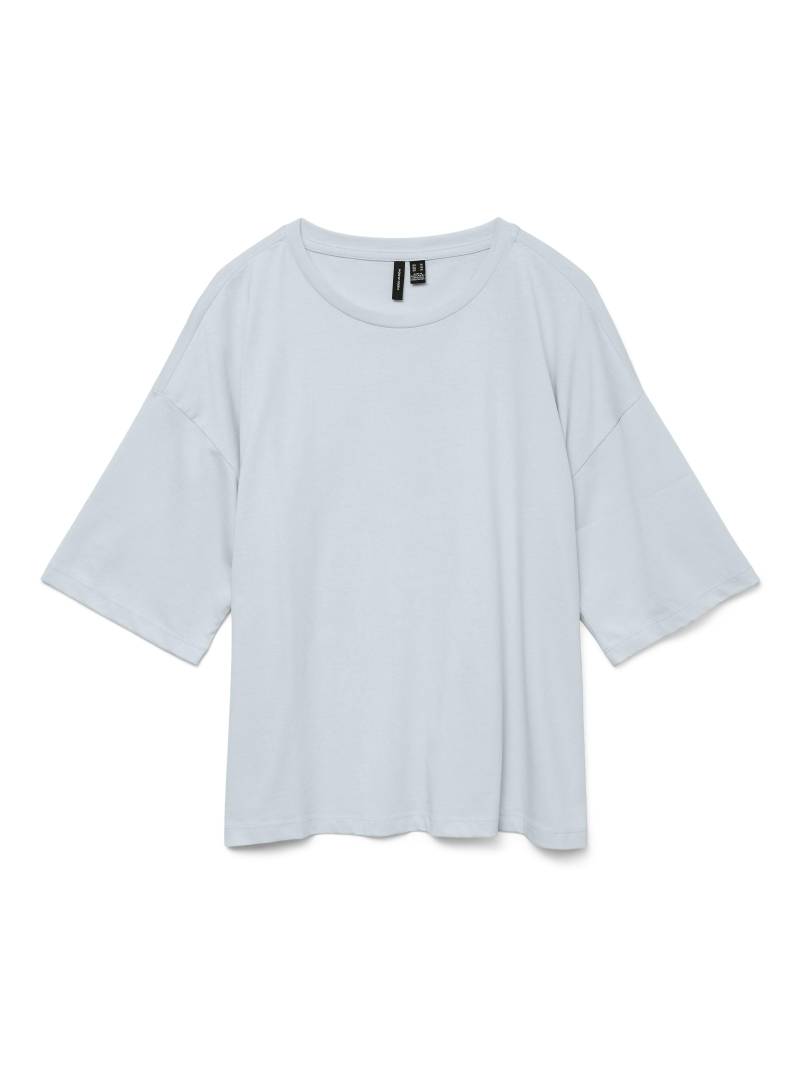 VERO MODA - VMELY KELLY SS TOP BOX JRS GA ice water - Gr. - M von VERO MODA