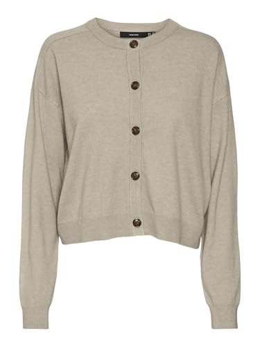 VERO MODA VMFANTASTIC LS O-Neck Cardigan GA Boo von VERO MODA