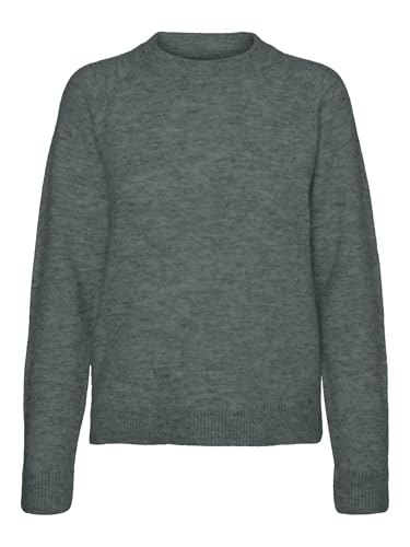 VERO MODA Damen Vmfiluca O-Neck Ga Noos Pullover, Balsam Green,XL von VERO MODA