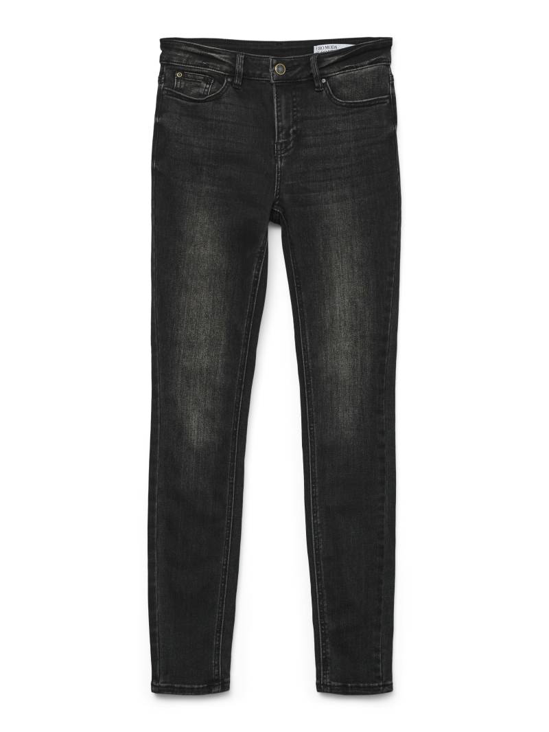 VERO MODA - VMFLASH MR SKINNY JEANS LI111 GA NOOS black denim von VERO MODA