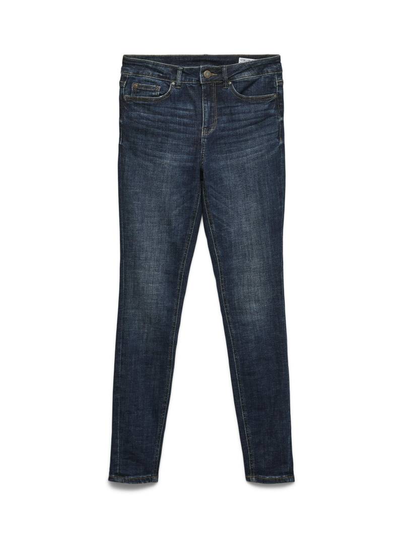 VERO MODA - VMFLASH MR SKINNY JEANS LI3303 GA NOOS dark blue denim von VERO MODA