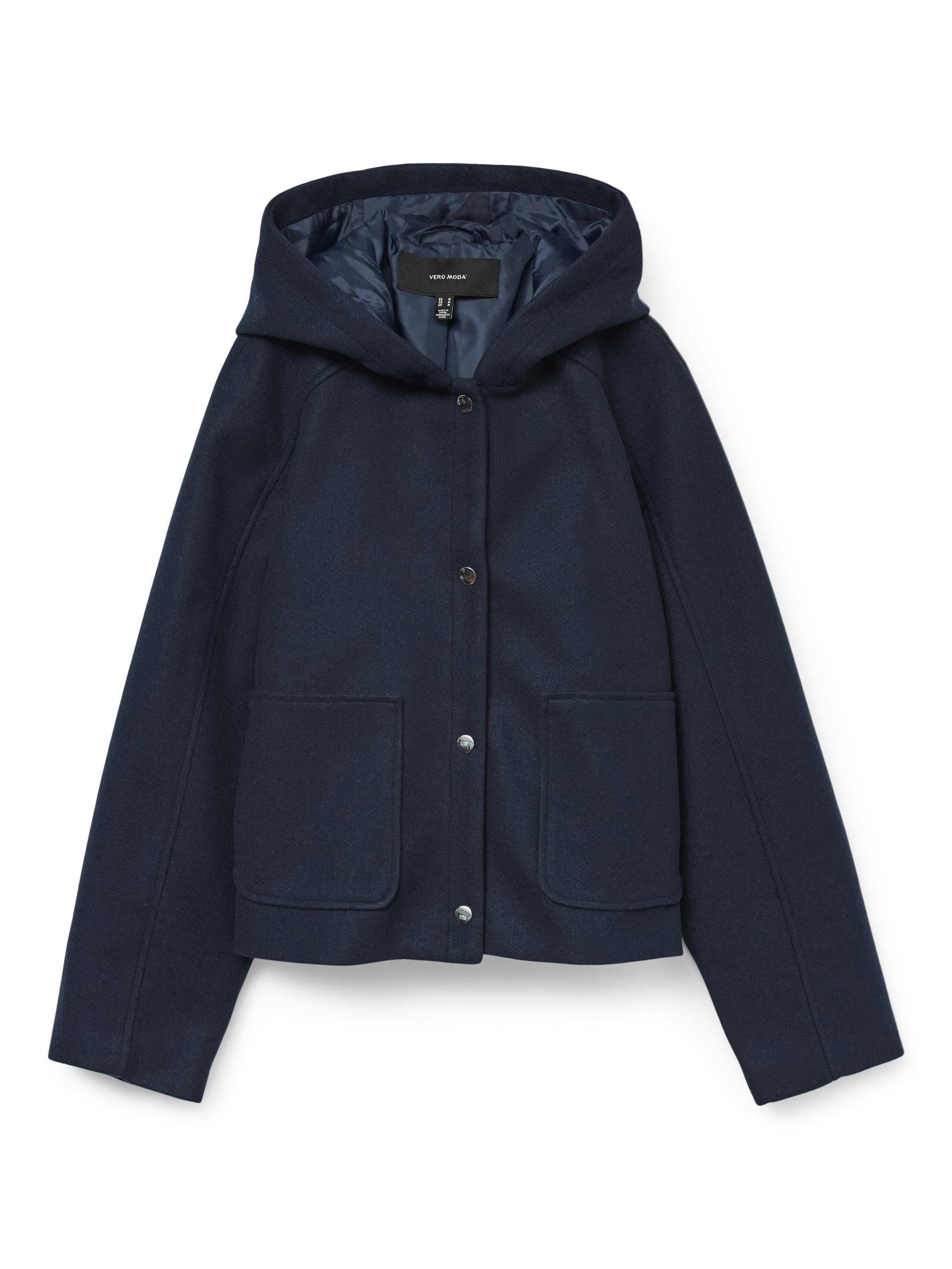 VERO MODA - VMFORTUNEROME SHORT JACKET GA BOO navy blazer - Gr. - L von VERO MODA