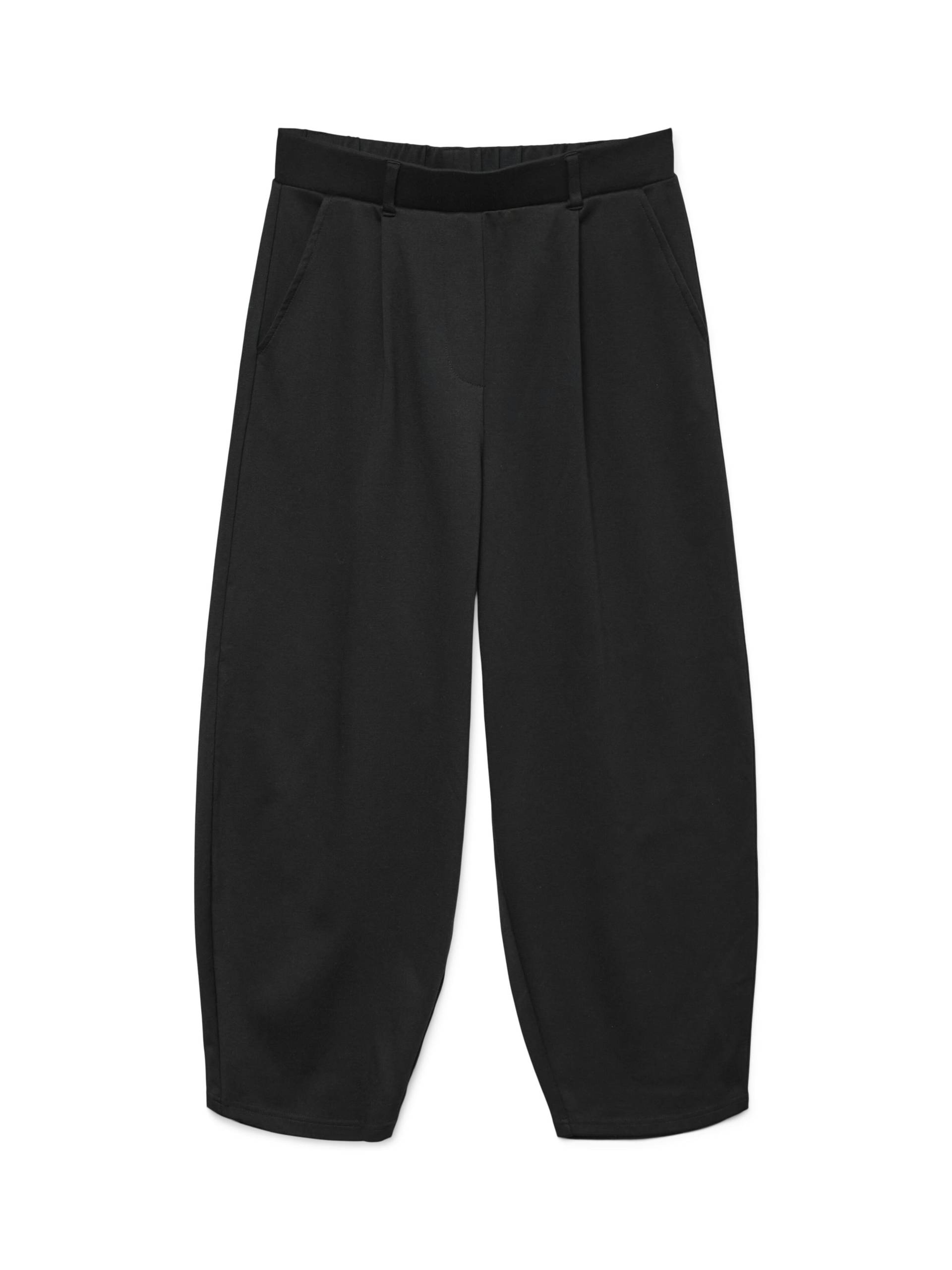 VERO MODA - VMFRO HW BARREL PANT JRS GA black - Gr. - XS von VERO MODA