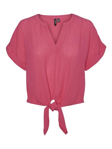 VERO MODA VMGABBI SS TIE TOP WVN GA von VERO MODA