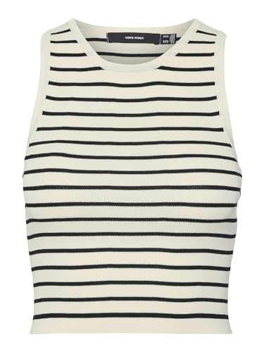 VERO MODA VMGINNY SL O-Neck Crop TOP NOOS von VERO MODA