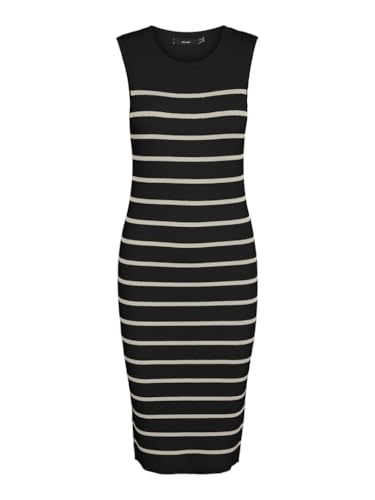 VERO MODA VMGIZELLE SL O-Neck BLK Dress GA NOOS von VERO MODA