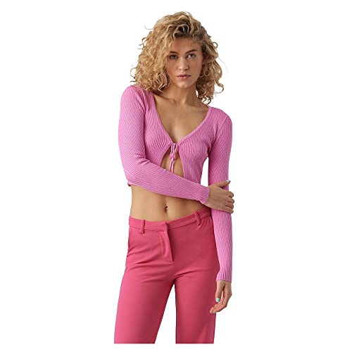 VERO MODA VMGLORY Rib LS TIE String Cardi GA NOOS VERO MODA VMGLORY Rib LS TIE String Cardi GA NOOS von VERO MODA