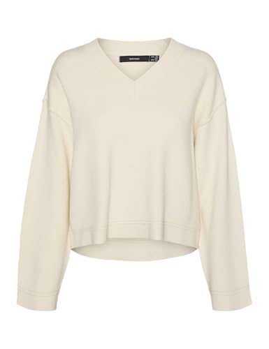 VERO MODA VMGOLD Piping LS V-Neck Pull. GA LCS von VERO MODA