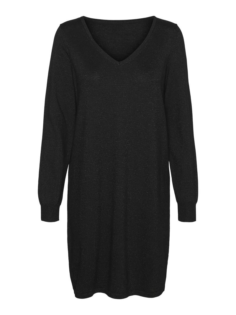 VERO MODA - VMHAPPYSHINE LS 2WAY SHORT DRESS BOO black - Gr. - S von VERO MODA