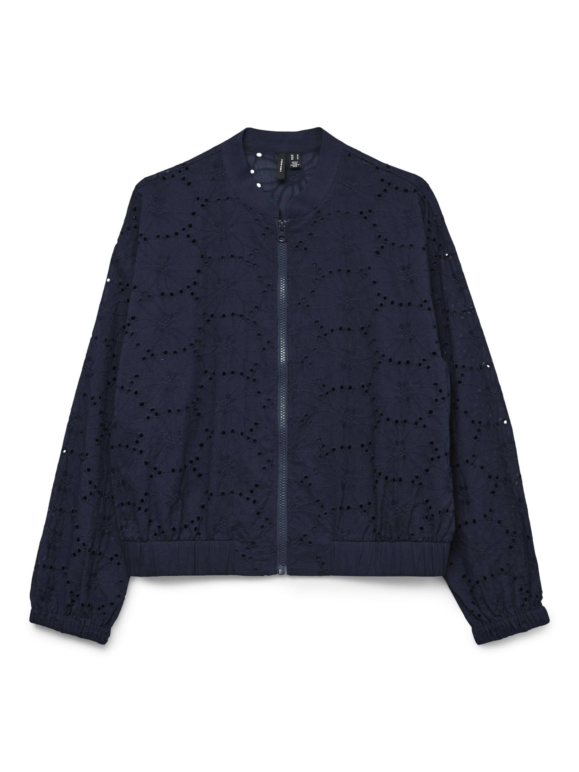 VERO MODA - VMHAY NEW BOMBER JACKET WVN navy blazer - Gr. - L von VERO MODA
