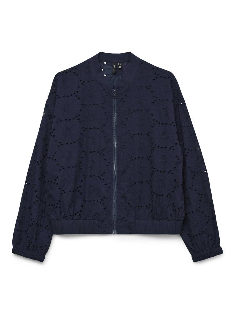 VERO MODA - VMHAY NEW BOMBER JACKET WVN navy blazer - Gr. - L von VERO MODA