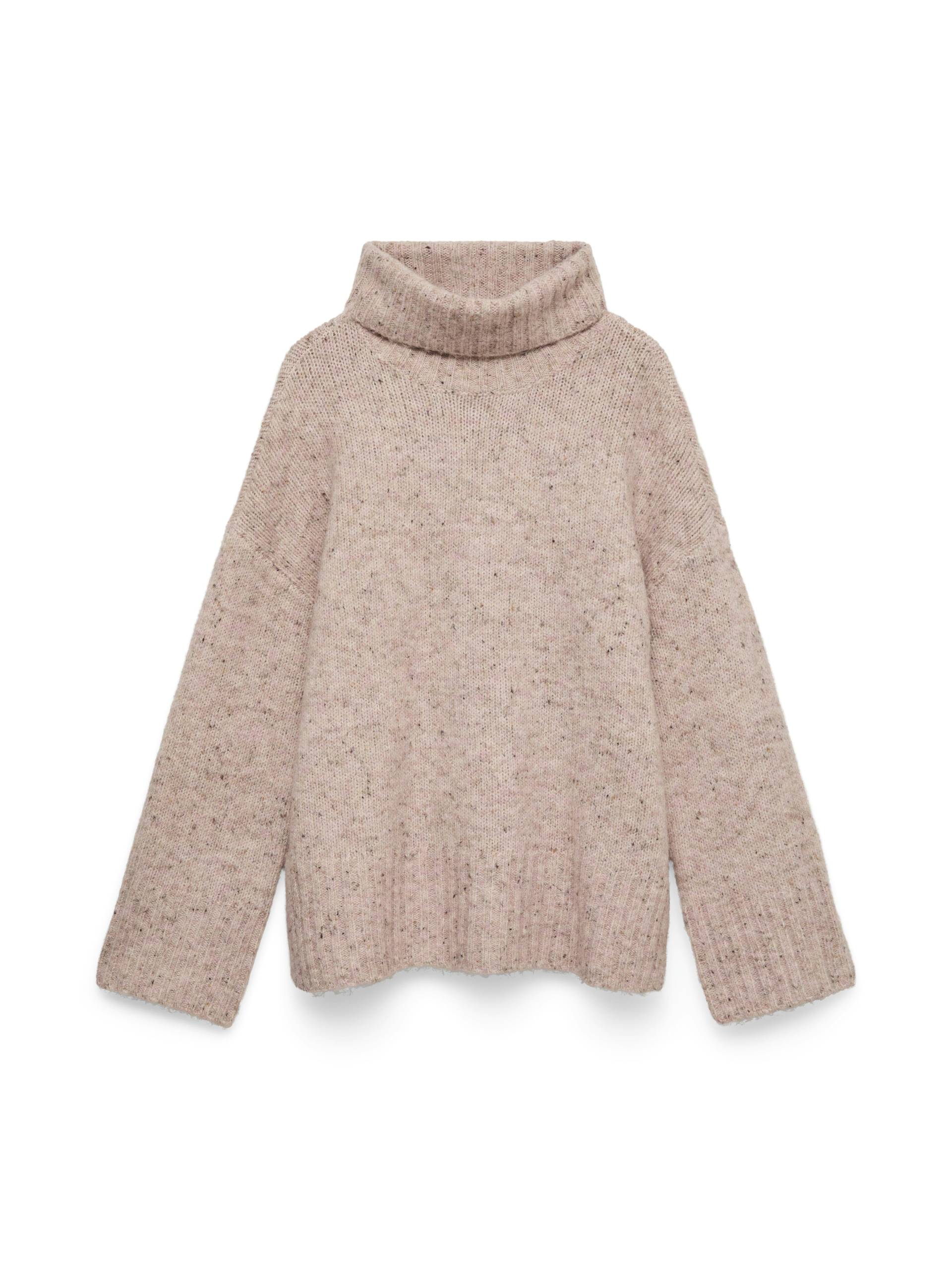 VERO MODA - VMINGRID LS ROLL NECK PULLOVER NOOS pink dogwood - Gr. - XL von VERO MODA