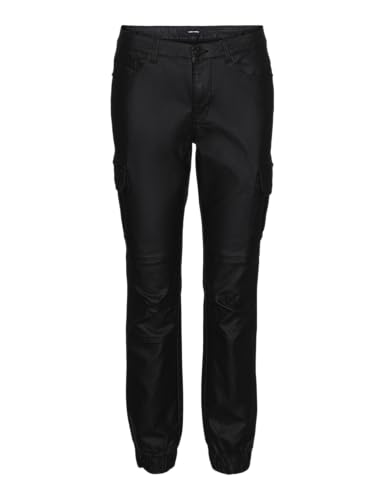 VERO MODA VMIVY MR Ankle Cargo Coated Pants NOOS von VERO MODA